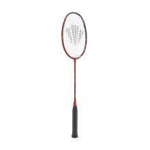 Carlton Badmintonschläger Aerospeed 400 (86g/grifflastig/mittel) rot - besaitet -